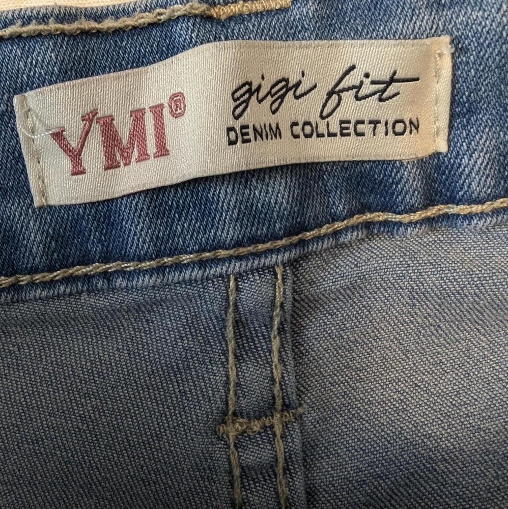 YMI patch flared jeans size 3 - Picture 4 of 9
